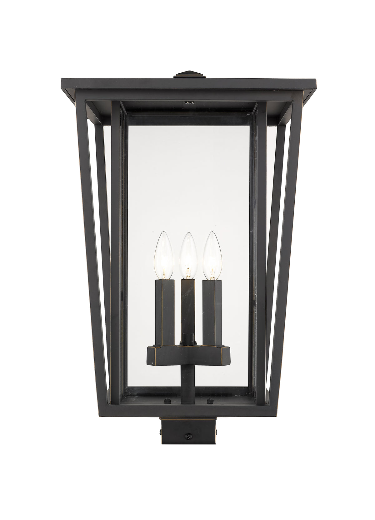 Seoul 3 Light Outdoor Post Mount Fixture