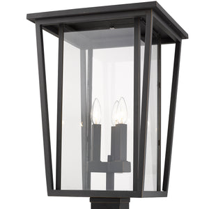 Seoul 3 Light Outdoor Post Mount Fixture