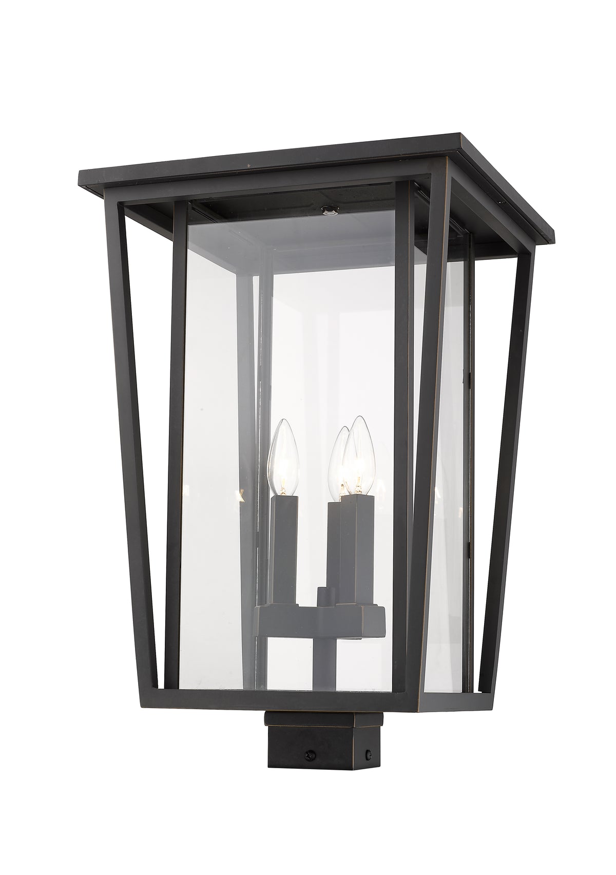 Seoul 3 Light Outdoor Post Mount Fixture