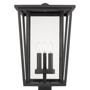 Seoul 3 Light Outdoor Post Mount Fixture