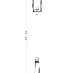 Seoul 4 Light Outdoor Post Mounted Fixture
