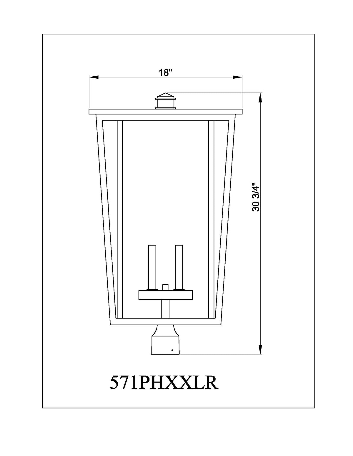 Seoul 4 Light Outdoor Post Mount Fixture
