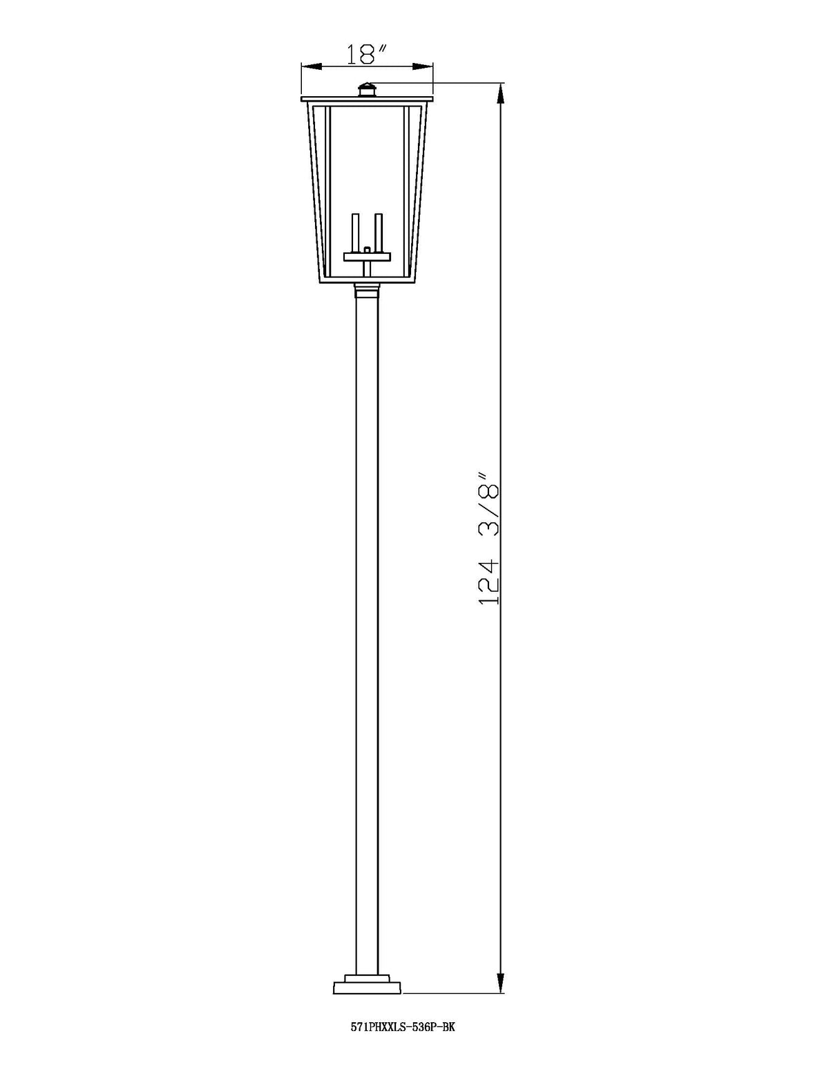 Seoul 4 Light Outdoor Post Mounted Fixture