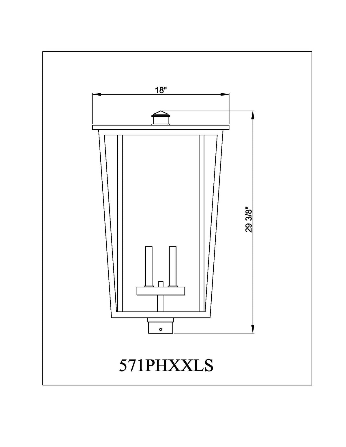 Seoul 4 Light Outdoor Post Mount Fixture