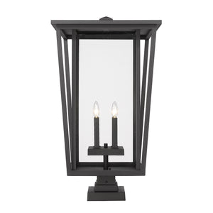 Seoul 4 Light Outdoor Pier Mounted Fixture