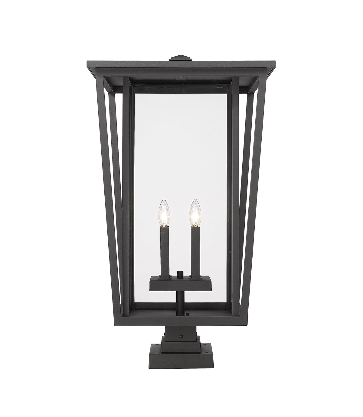 Seoul 4 Light Outdoor Pier Mounted Fixture