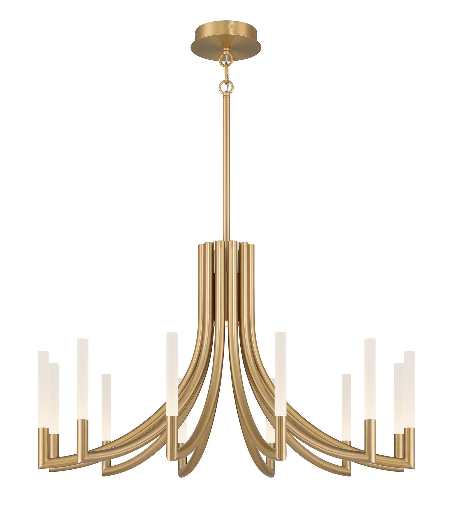 Olette 12-Light 36" Integrated LED Chandelier