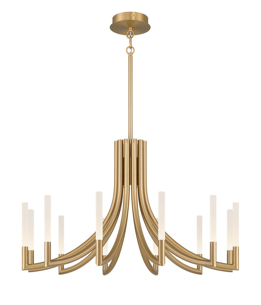 Olette 12-Light 36" Integrated LED Chandelier