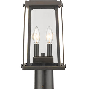 Millworks 2 Light Outdoor Pier Mounted Fixture