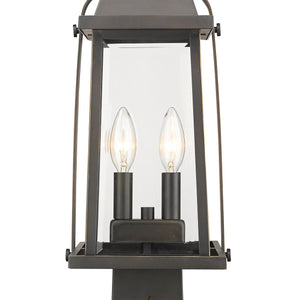 Millworks 2 Light Outdoor Post Mount Fixture