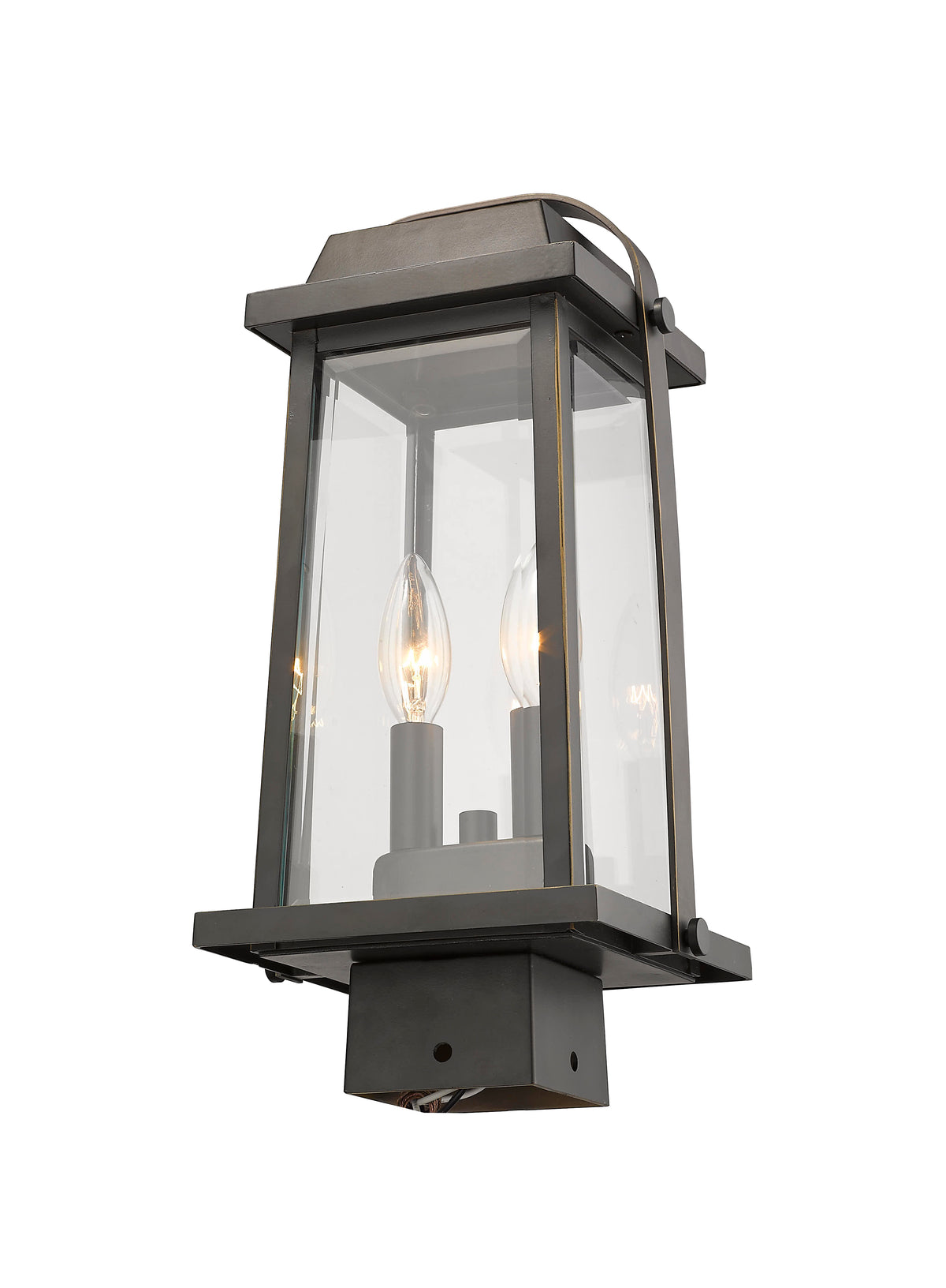 Millworks 2 Light Outdoor Post Mount Fixture
