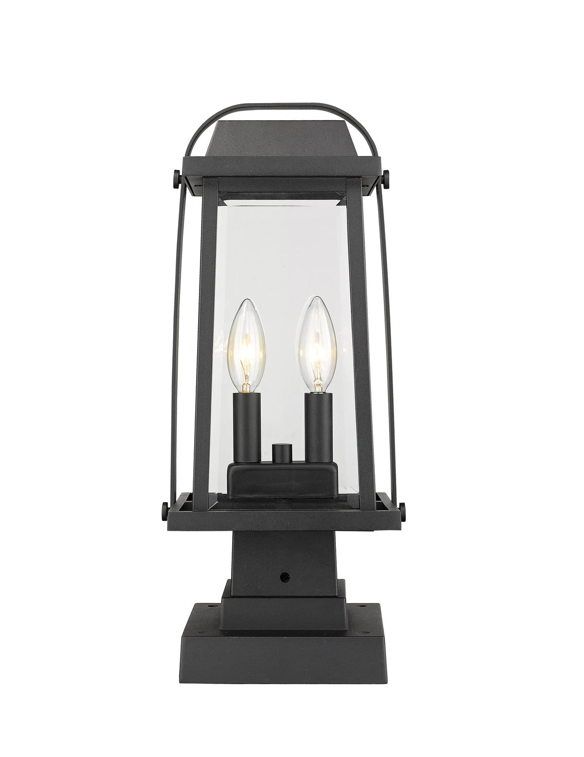 Millworks 2 Light Outdoor Pier Mounted Fixture