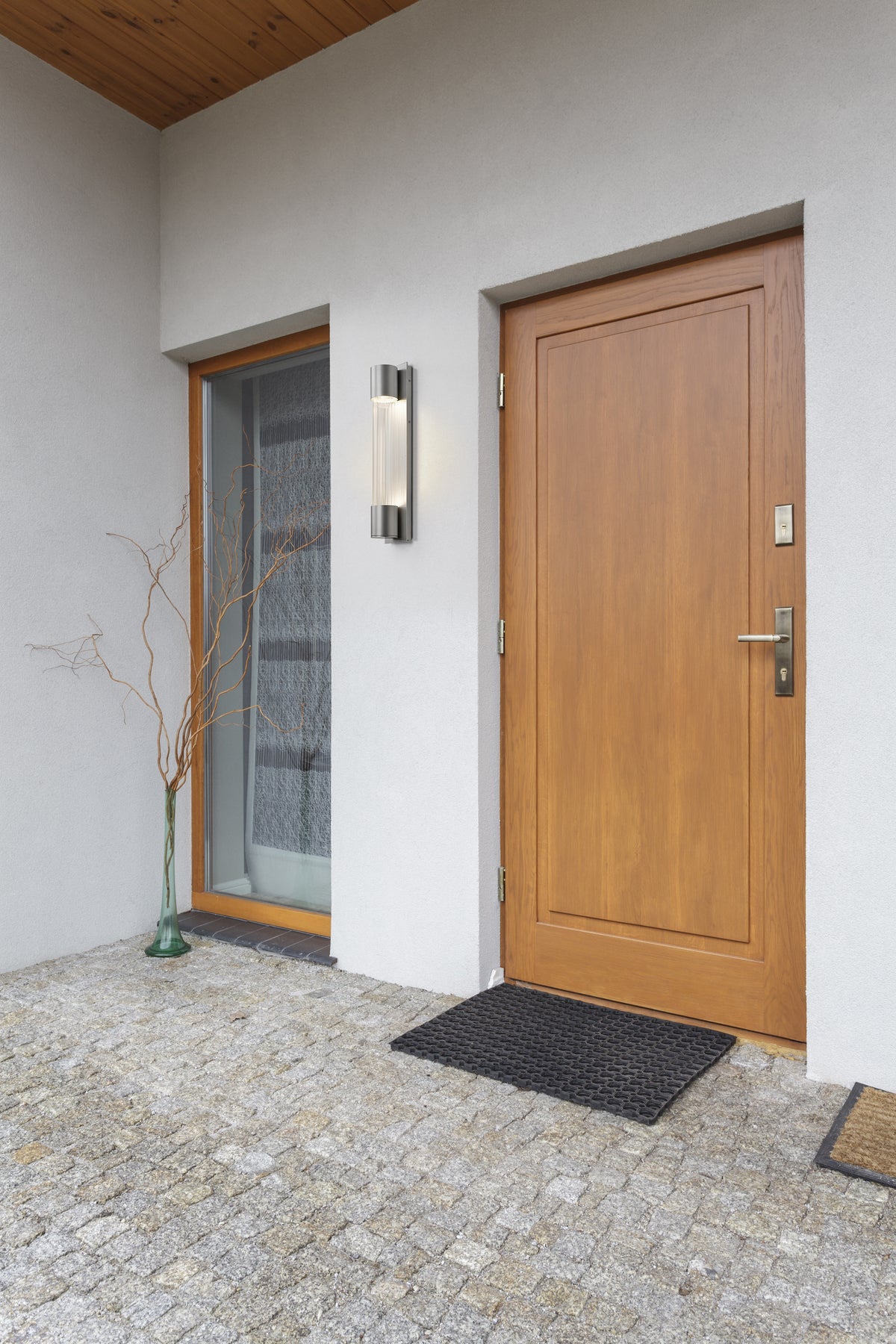 Striate 2 Light Outdoor Wall Light