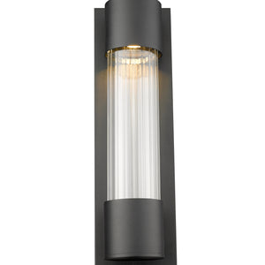 Striate 1 Light Outdoor Wall Light