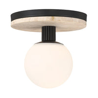 Carnagie 8" Integrated LED Flush Mount