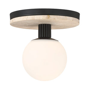 Carnagie 8" Integrated LED Flush Mount