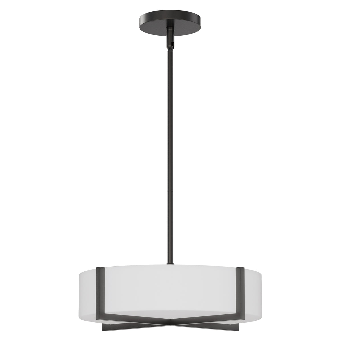 Dexter 15" LED Flush Mount/ Pendant Convertibie