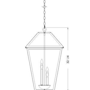 Talbot 32.25-in Outdoor Hanging