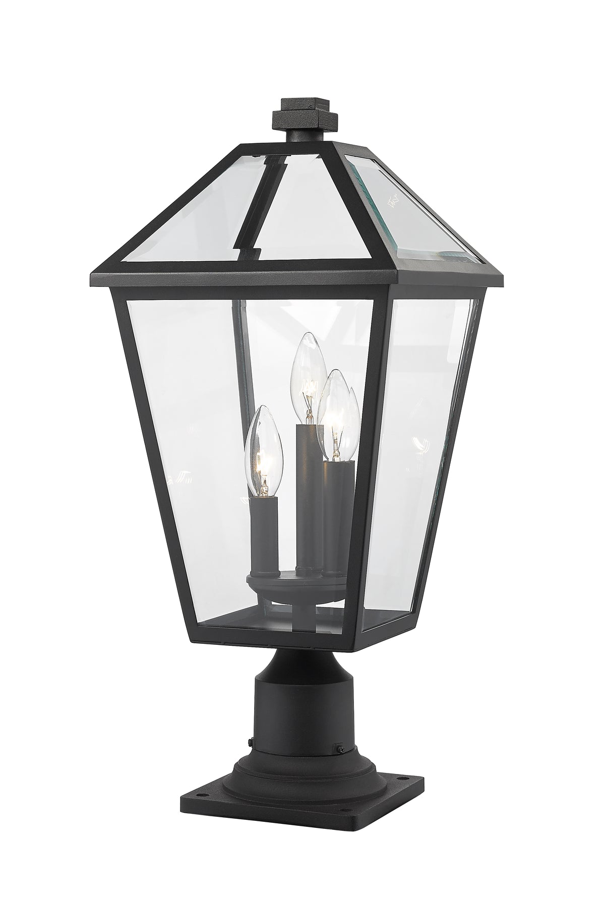 Talbot 3 Light Outdoor Pier Mounted Fixture