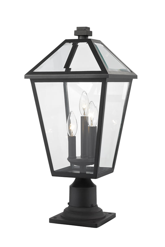 Talbot 3 Light Outdoor Pier Mounted Fixture
