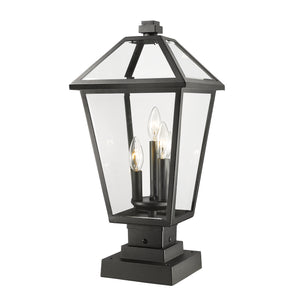 Talbot 3 Light Outdoor Pier Mounted Fixture
