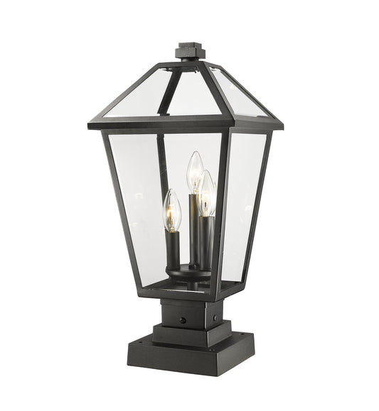 Talbot 3 Light Outdoor Pier Mounted Fixture