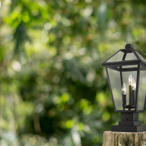 Talbot 3 Light Outdoor Pier Mounted Fixture