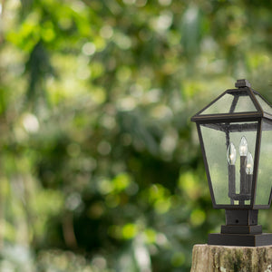 Talbot 3 Light Outdoor Pier Mounted Fixture