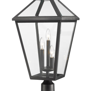 Talbot 3 Light Outdoor Pier Mounted Fixture