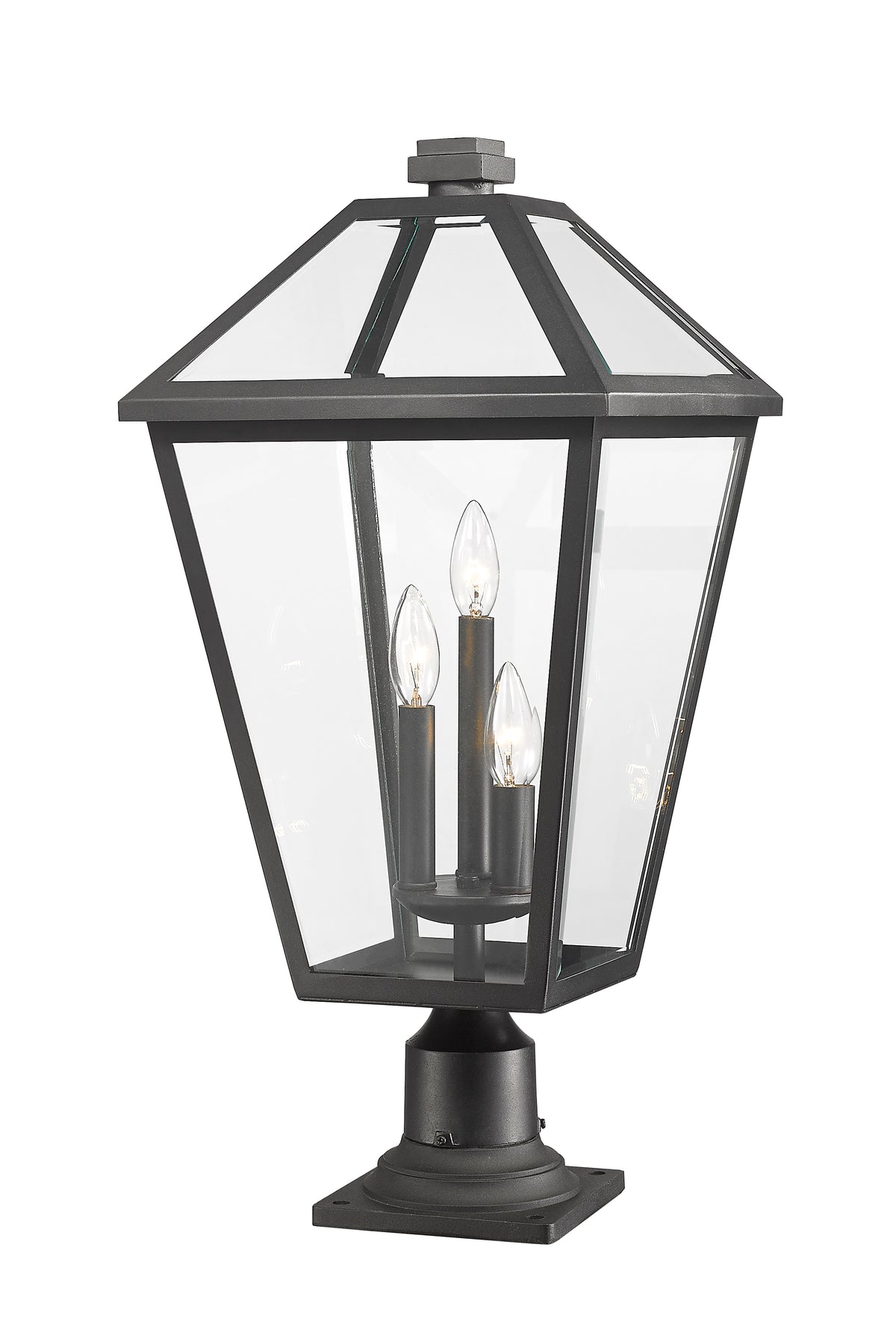 Talbot 3 Light Outdoor Pier Mounted Fixture