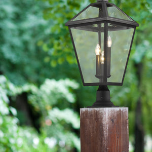 Talbot 3 Light Outdoor Pier Mounted Fixture