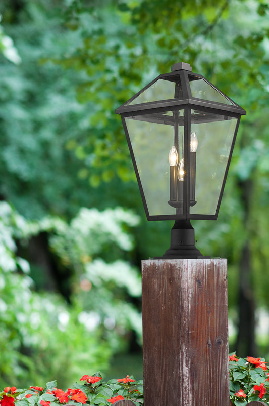 Talbot 3 Light Outdoor Pier Mounted Fixture