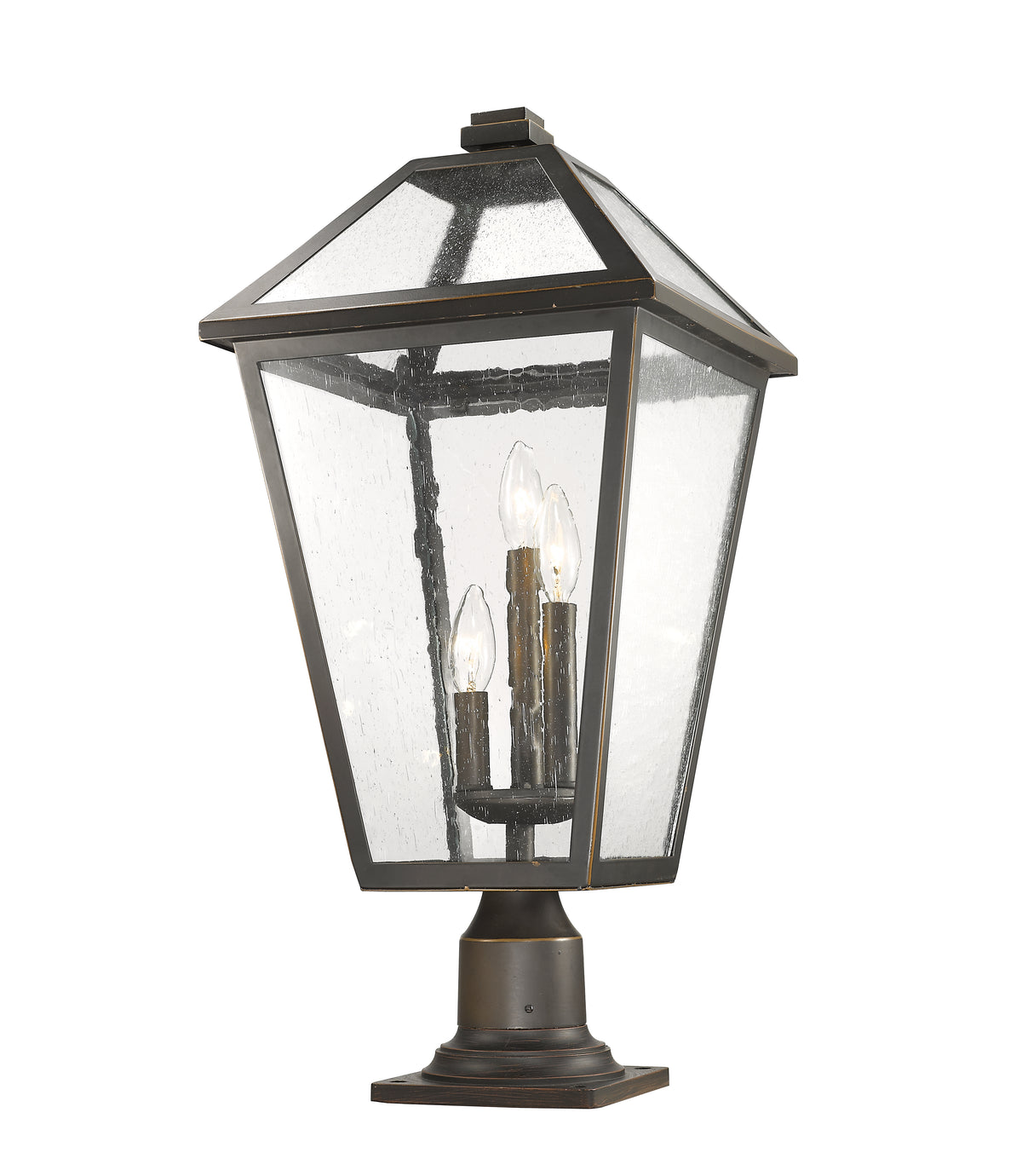 Talbot 3 Light Outdoor Pier Mounted Fixture