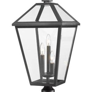 Talbot 3 Light Outdoor Post Mount Fixture