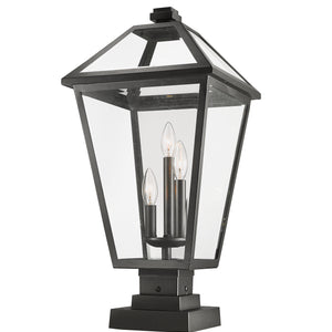 Talbot 3 Light Outdoor Pier Mounted Fixture