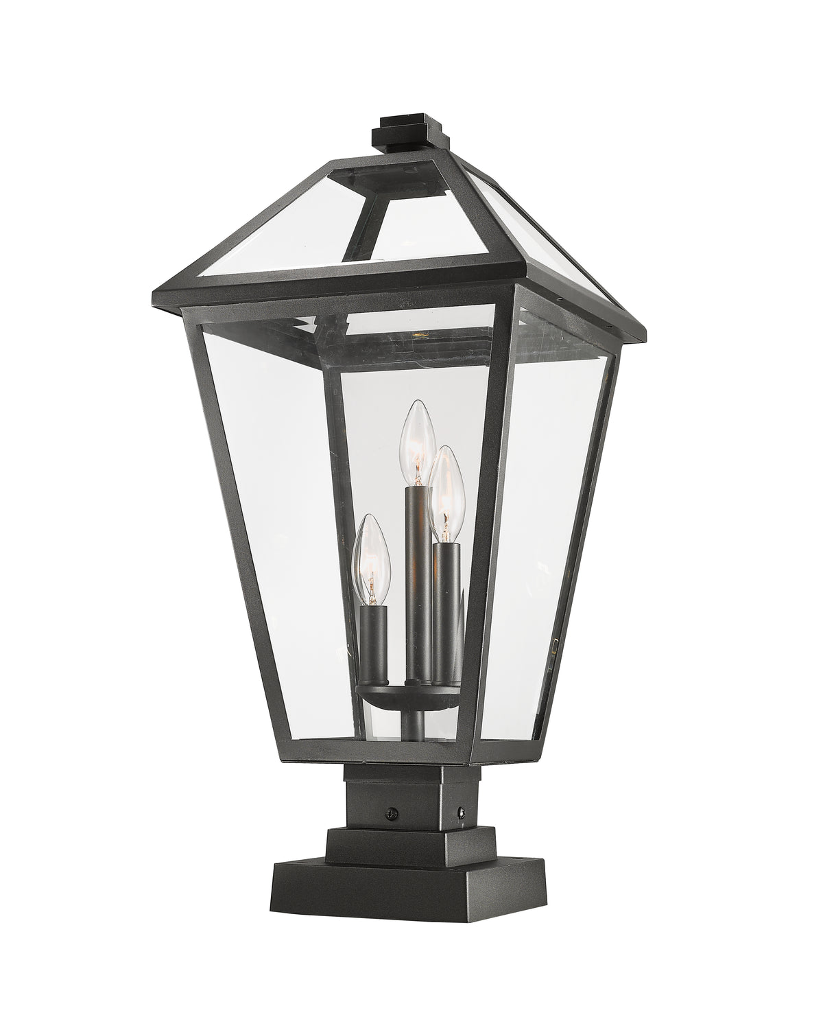 Talbot 3 Light Outdoor Pier Mounted Fixture