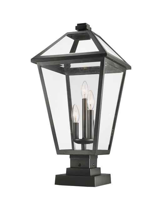 Talbot 3 Light Outdoor Pier Mounted Fixture