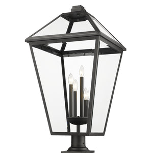 Talbot 4 Light Outdoor Pier Mounted Fixture