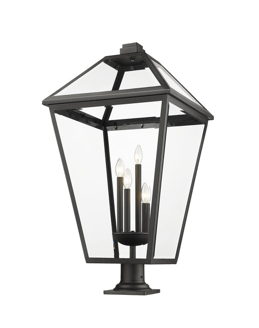 Talbot 4 Light Outdoor Pier Mounted Fixture