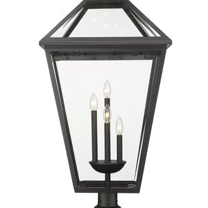 Talbot 4 Light Outdoor Pier Mounted Fixture