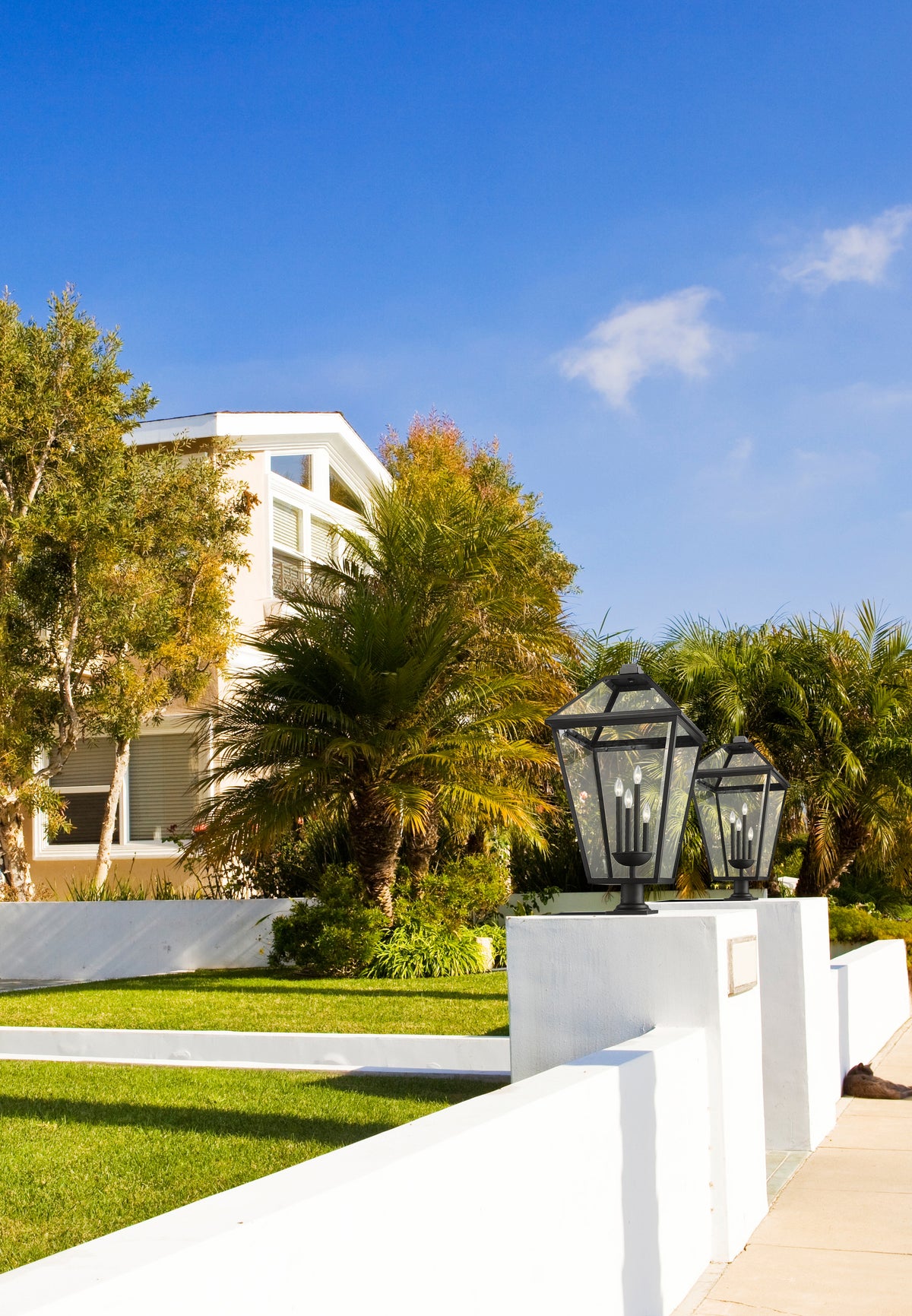 Talbot 4 Light Outdoor Pier Mounted Fixture
