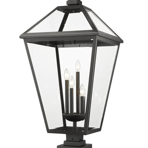 Talbot 4 Light Outdoor Pier Mounted Fixture