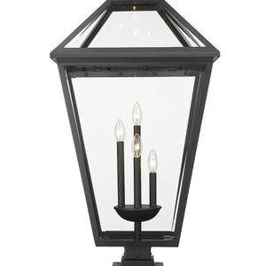 Talbot 4 Light Outdoor Pier Mounted Fixture