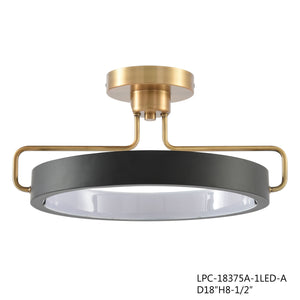 Pemberton 18" Integrated LED Pendant