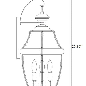 Westover 22.25-in Outdoor