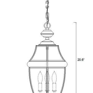 Westover 20.75-in Outdoor Hanging
