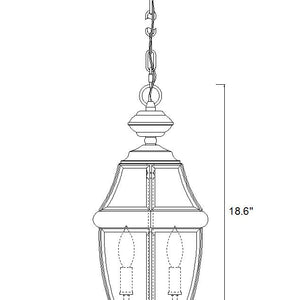 Westover 18.75-in Outdoor Hanging