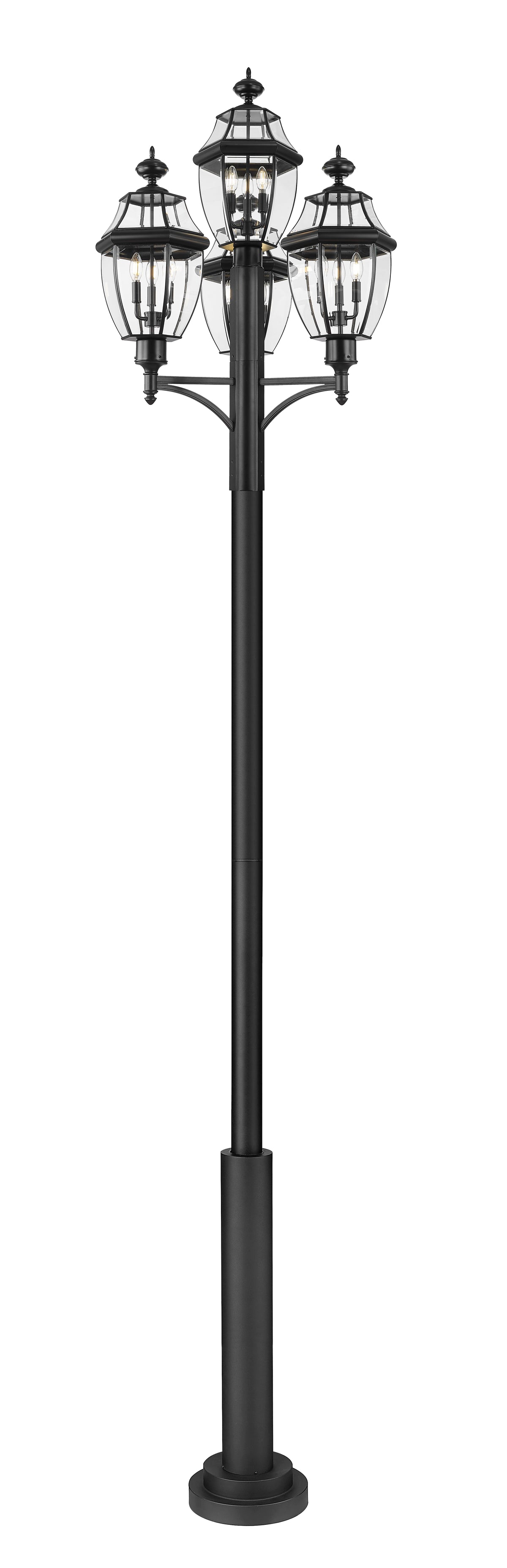 Westover 3 Light Outdoor Post Mount Fixture