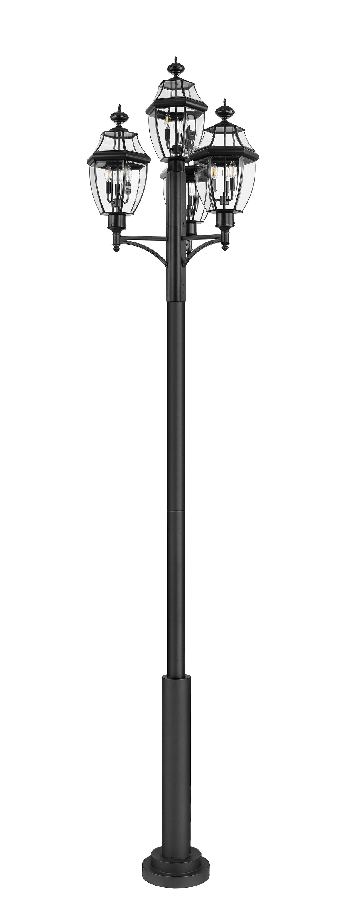 Westover 3 Light Outdoor Post Mount Fixture