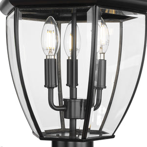 Westover 3 Light Outdoor Post Mount Fixture
